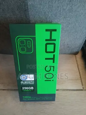 New Infinix Hot 50i 256 GB Black