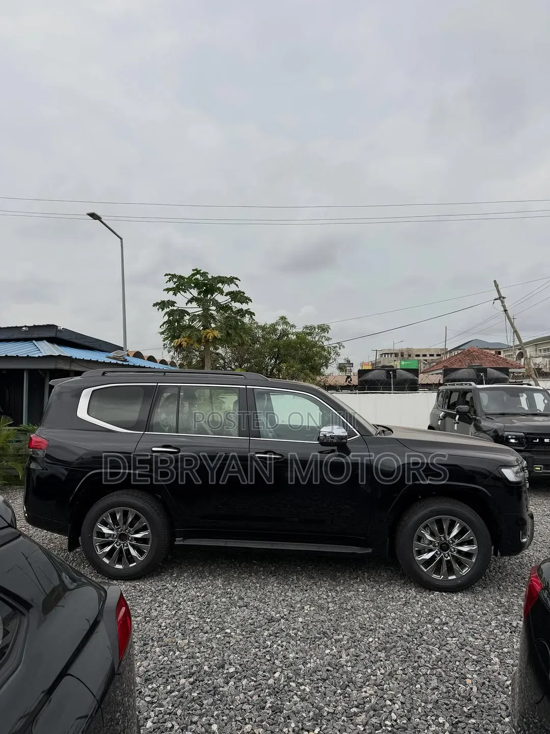 New Toyota Land Cruiser LC300 2025 Black