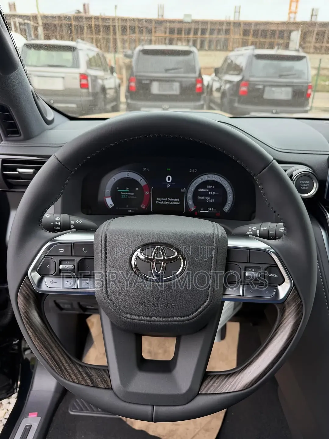 New Toyota Land Cruiser LC300 2025 Black