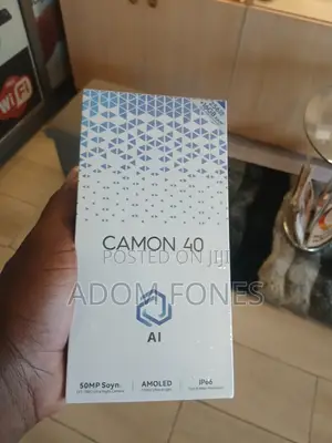 New Tecno Camon 40 256 GB Black