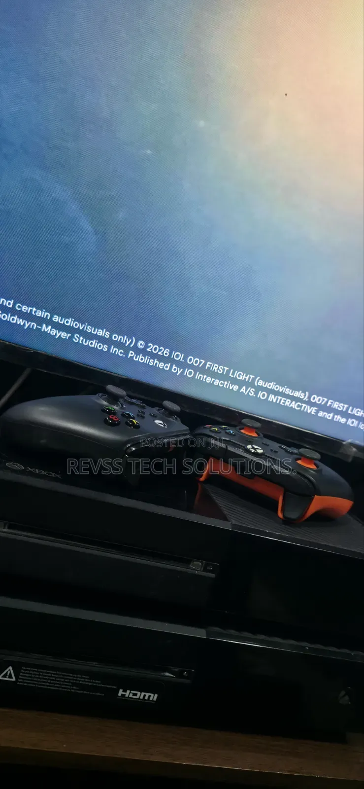 Xbox One With Wired Controller