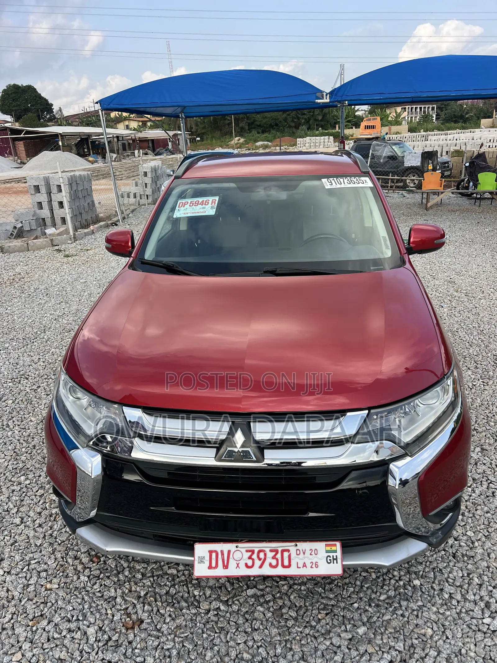 Mitsubishi Outlander 2.4 PHEV AWD 2017 Red
