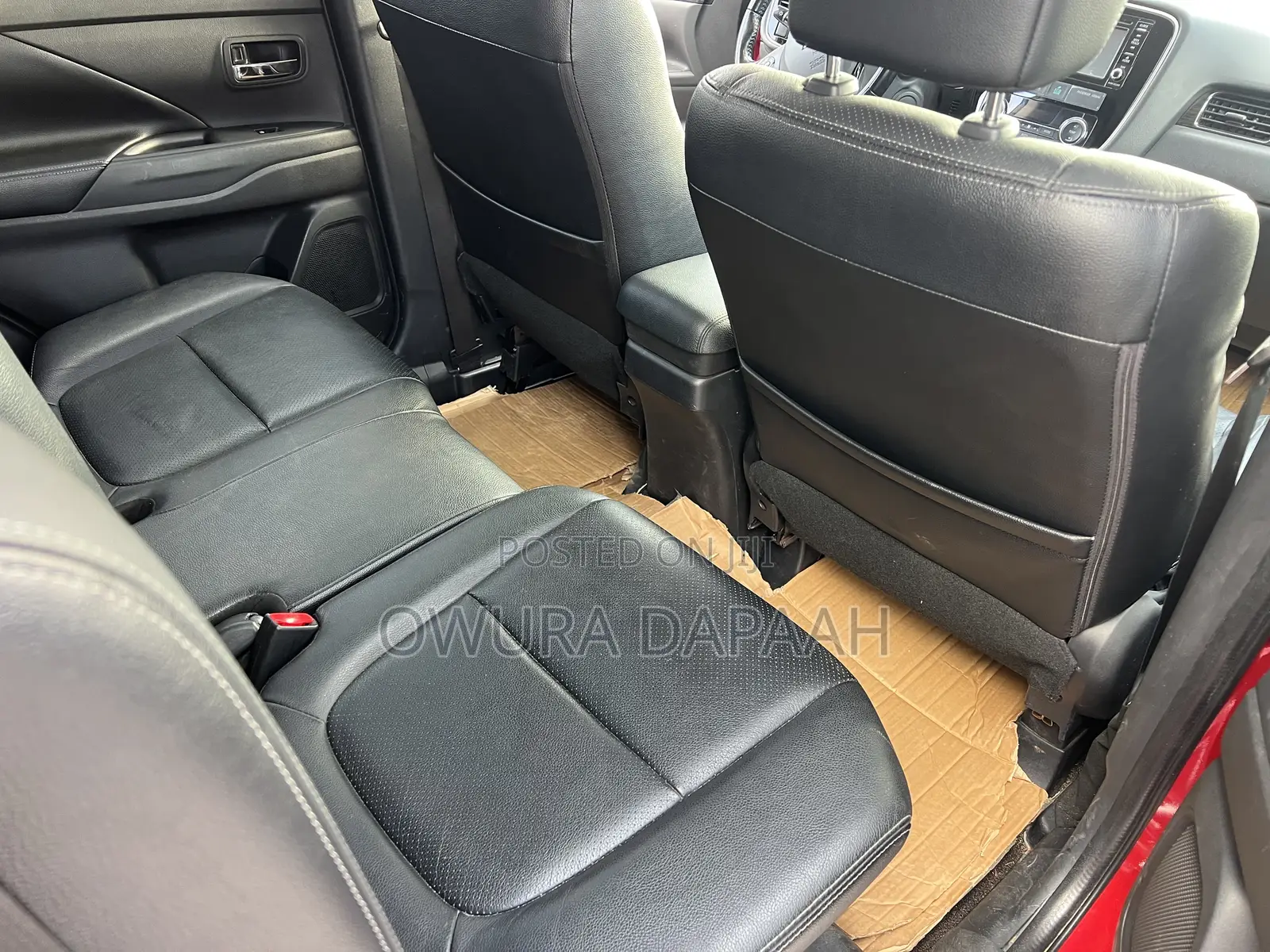 Mitsubishi Outlander 2.4 PHEV AWD 2017 Red