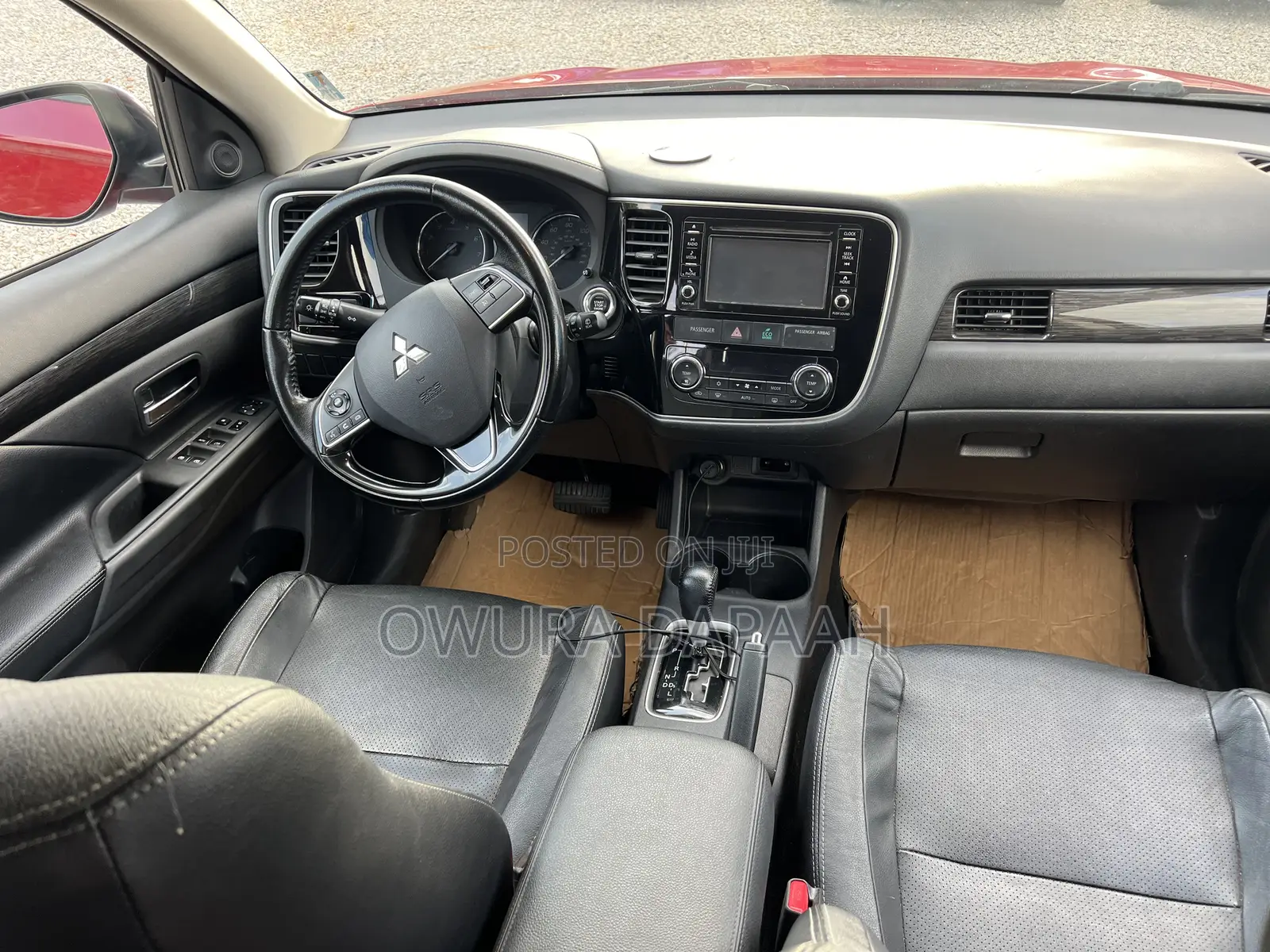 Mitsubishi Outlander 2.4 PHEV AWD 2017 Red