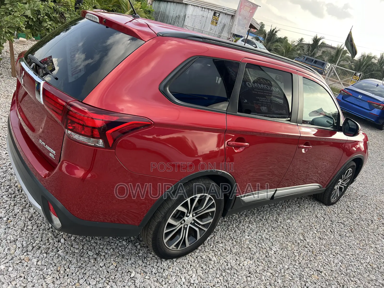 Mitsubishi Outlander 2.4 PHEV AWD 2017 Red