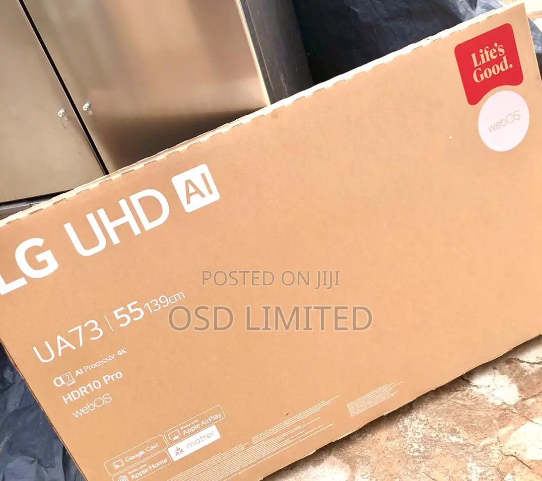 Immersive Audio Visuals: Lg 55" Smart Led Tv
