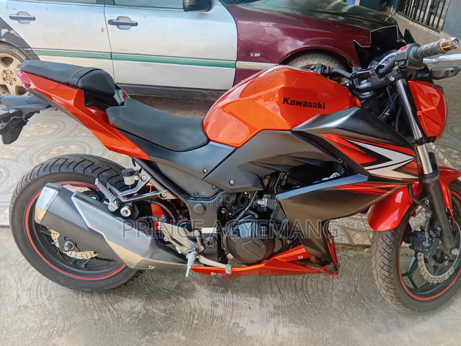 Kawasaki Bike 2014 Orange