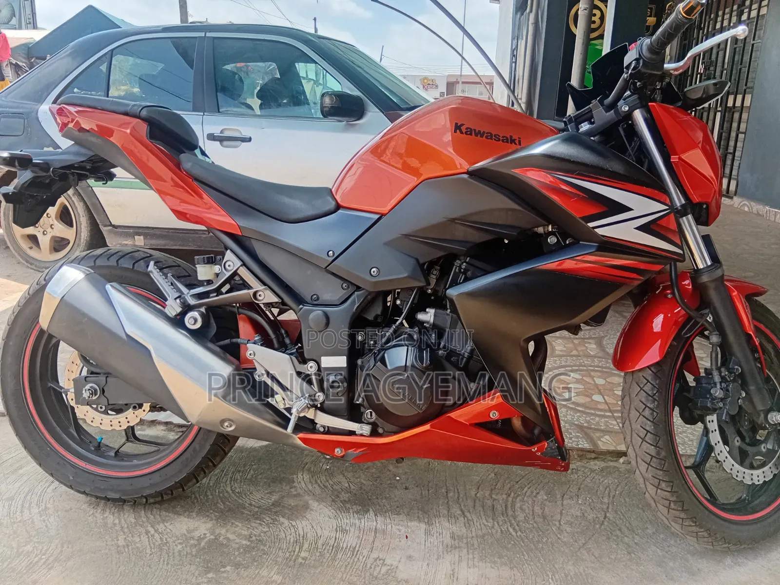 Kawasaki Bike 2014 Orange