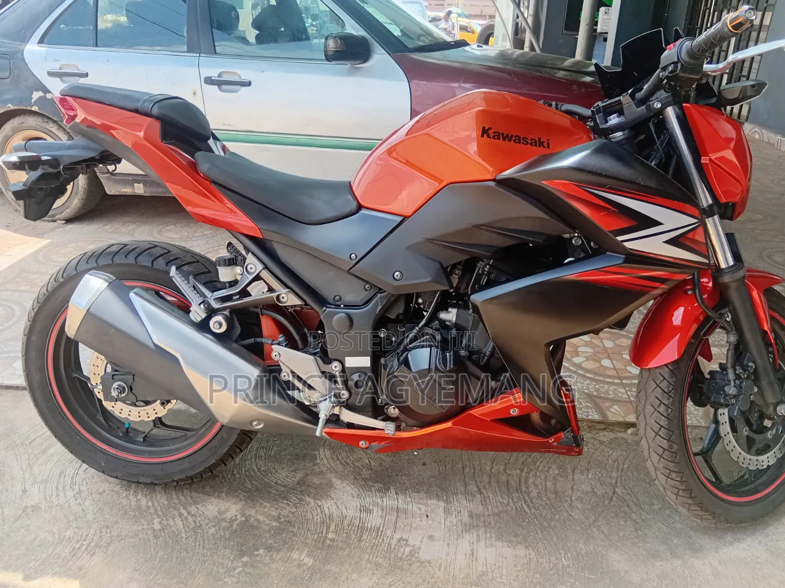 Kawasaki Bike 2014 Orange