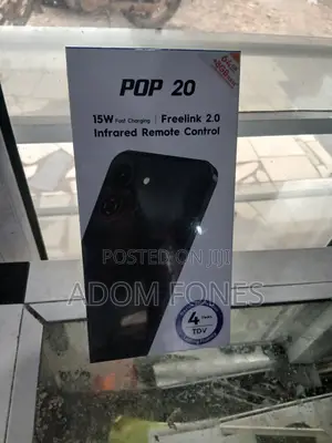 New Tecno Pop 20 64 GB Black