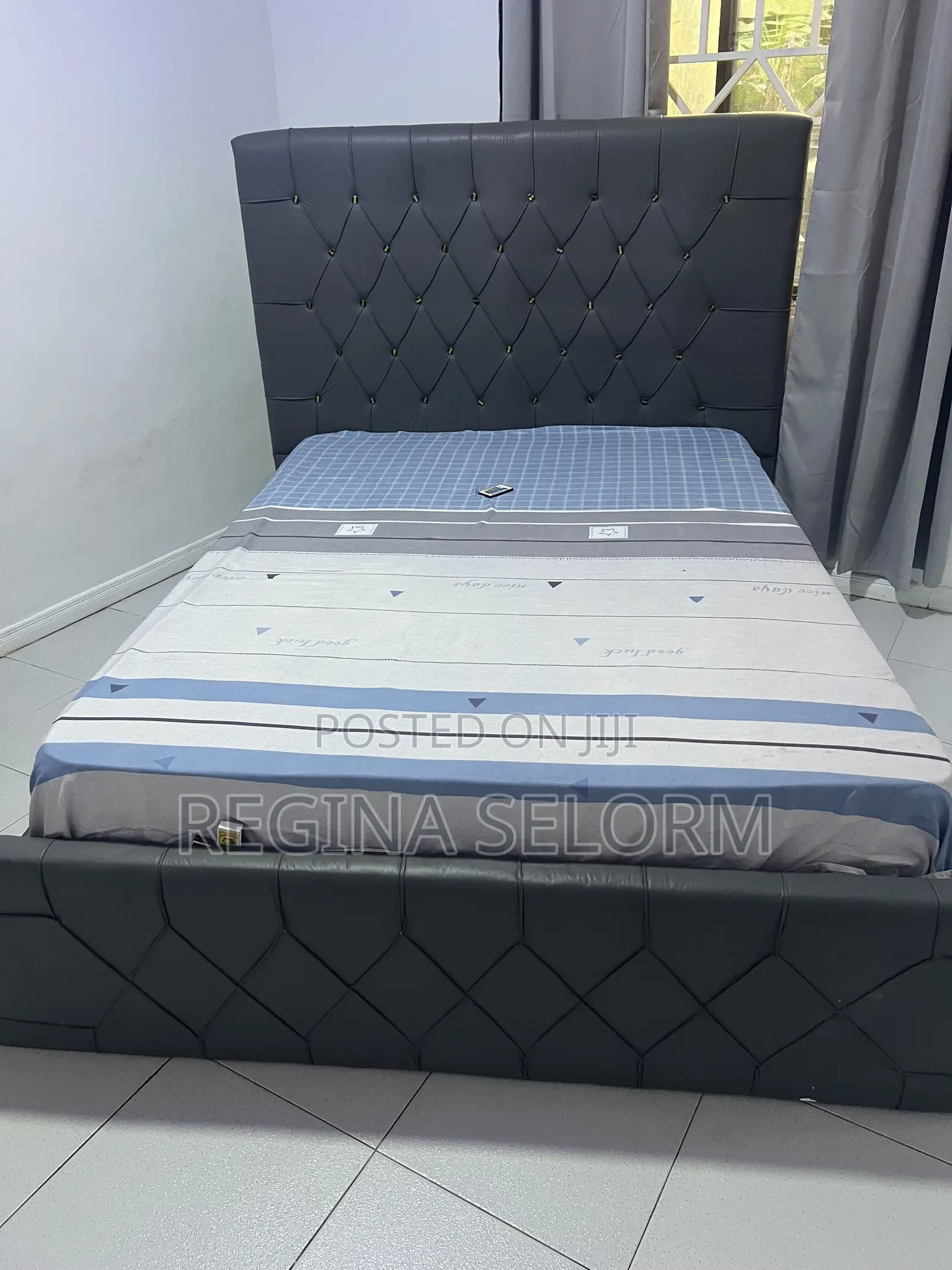 Double Bed Frame and a Mattress