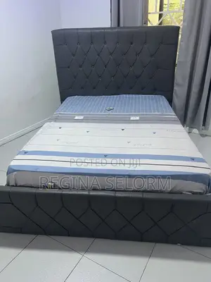Double Bed Frame and a Mattress