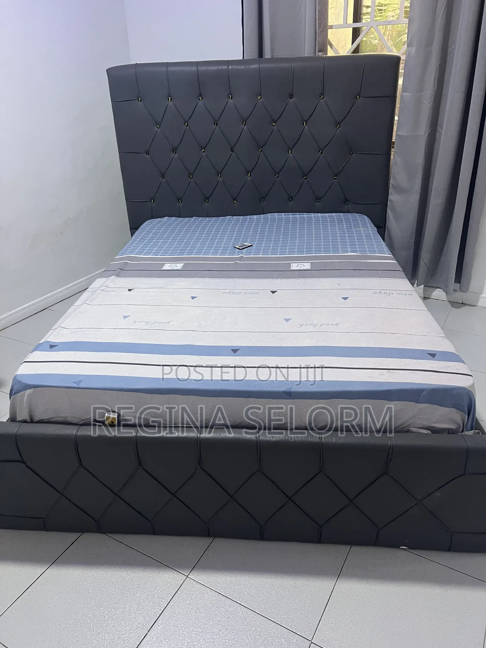 Double Bed Frame and a Mattress
