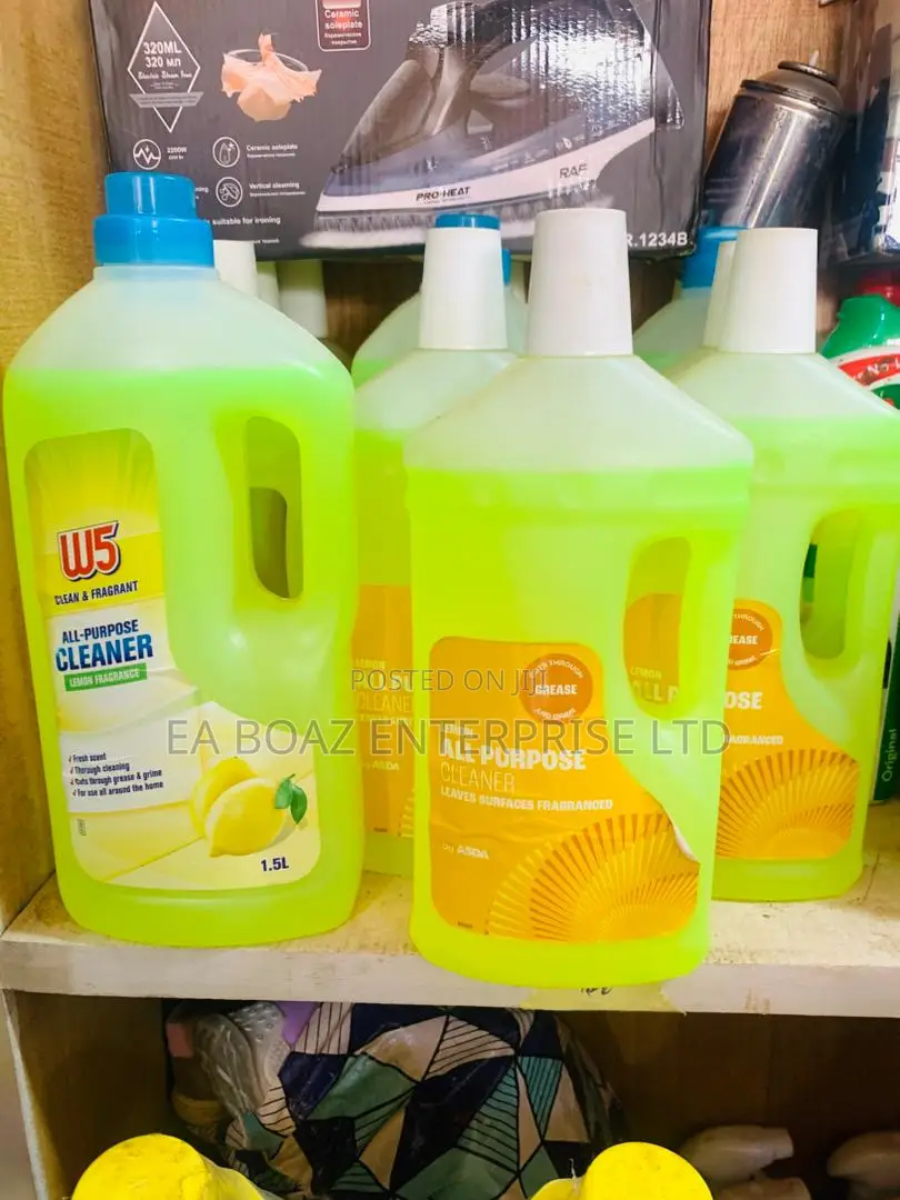 Asda,W5 Lemon All Purpose Cleaner 1.5l From Uk