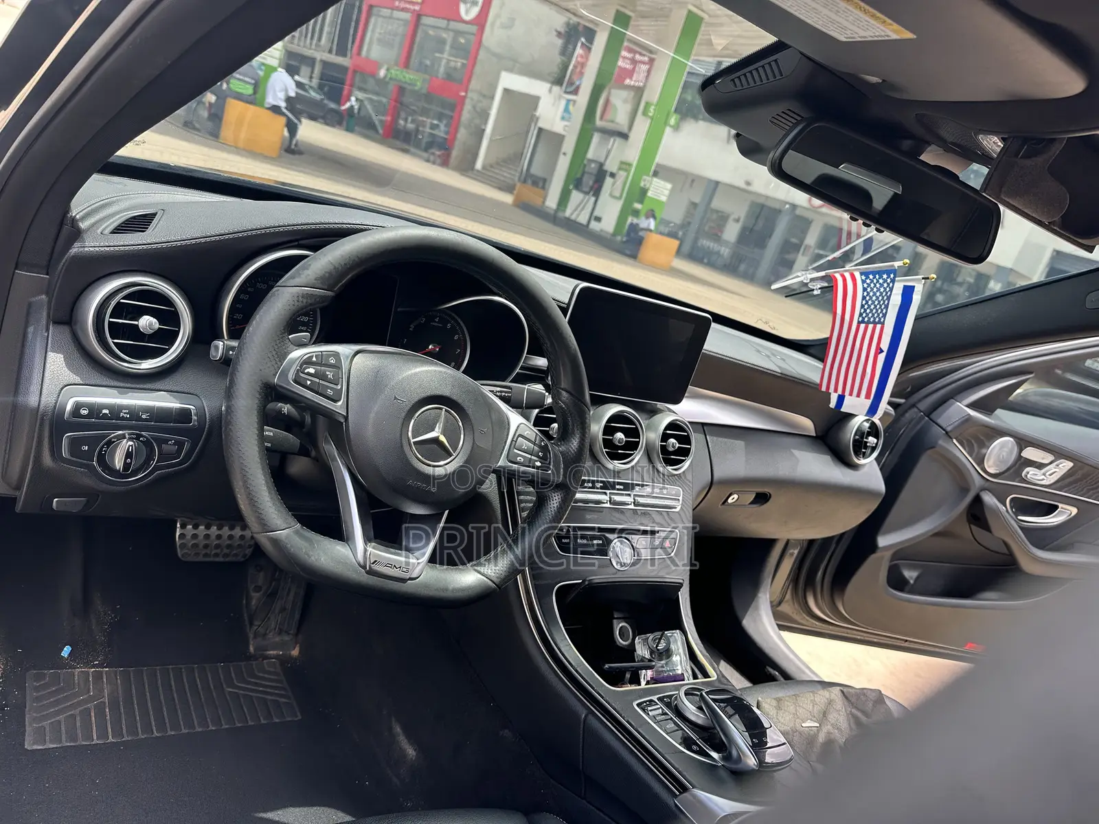 Mercedes-Benz C400 4Matic AWD Sedan (3.0L V6 7A) 2015 Gray