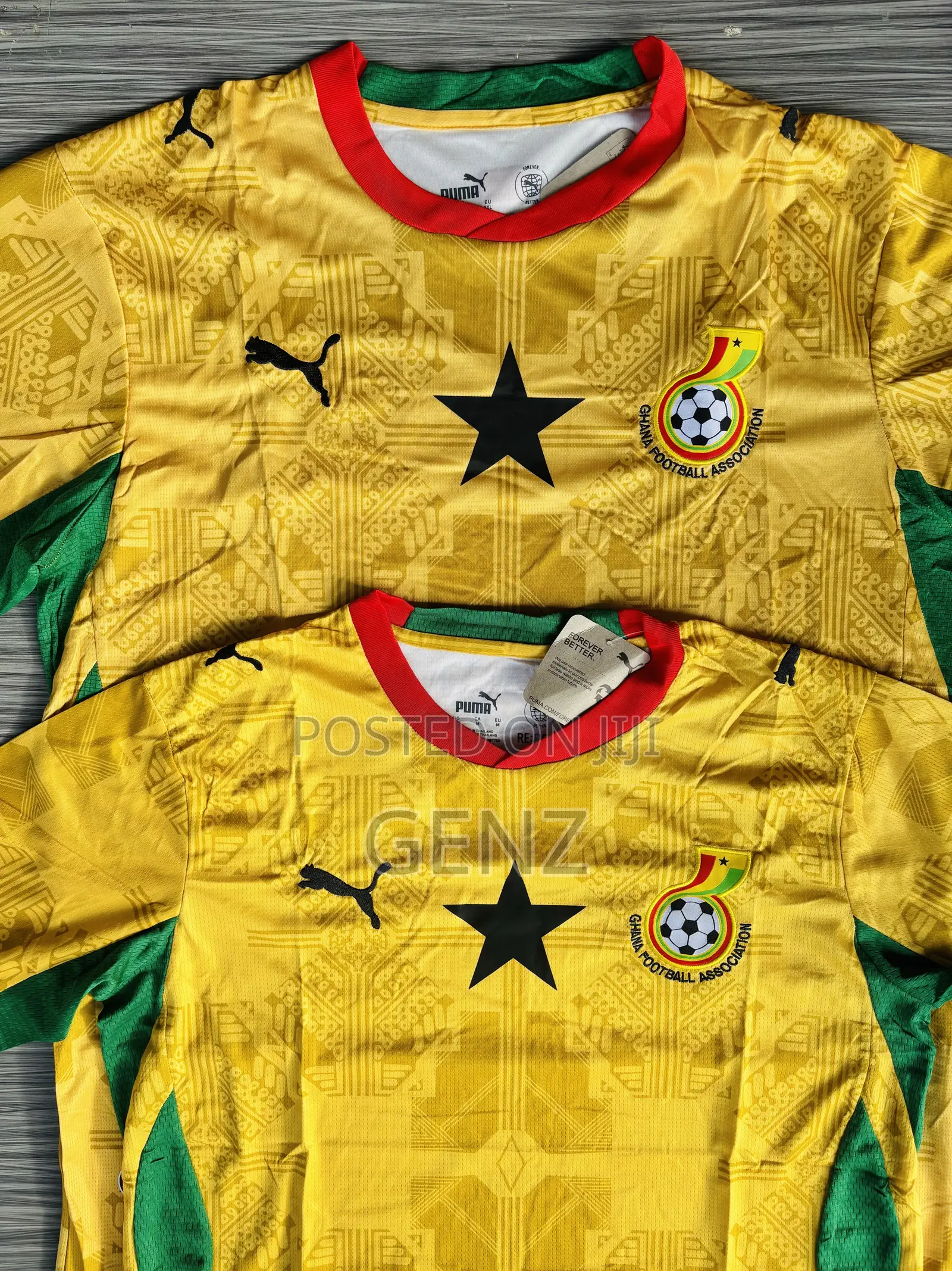 Ghana World Cup Jersey (Yellow)