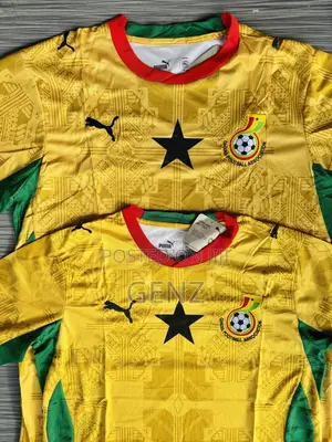 Ghana World Cup Jersey (Yellow)
