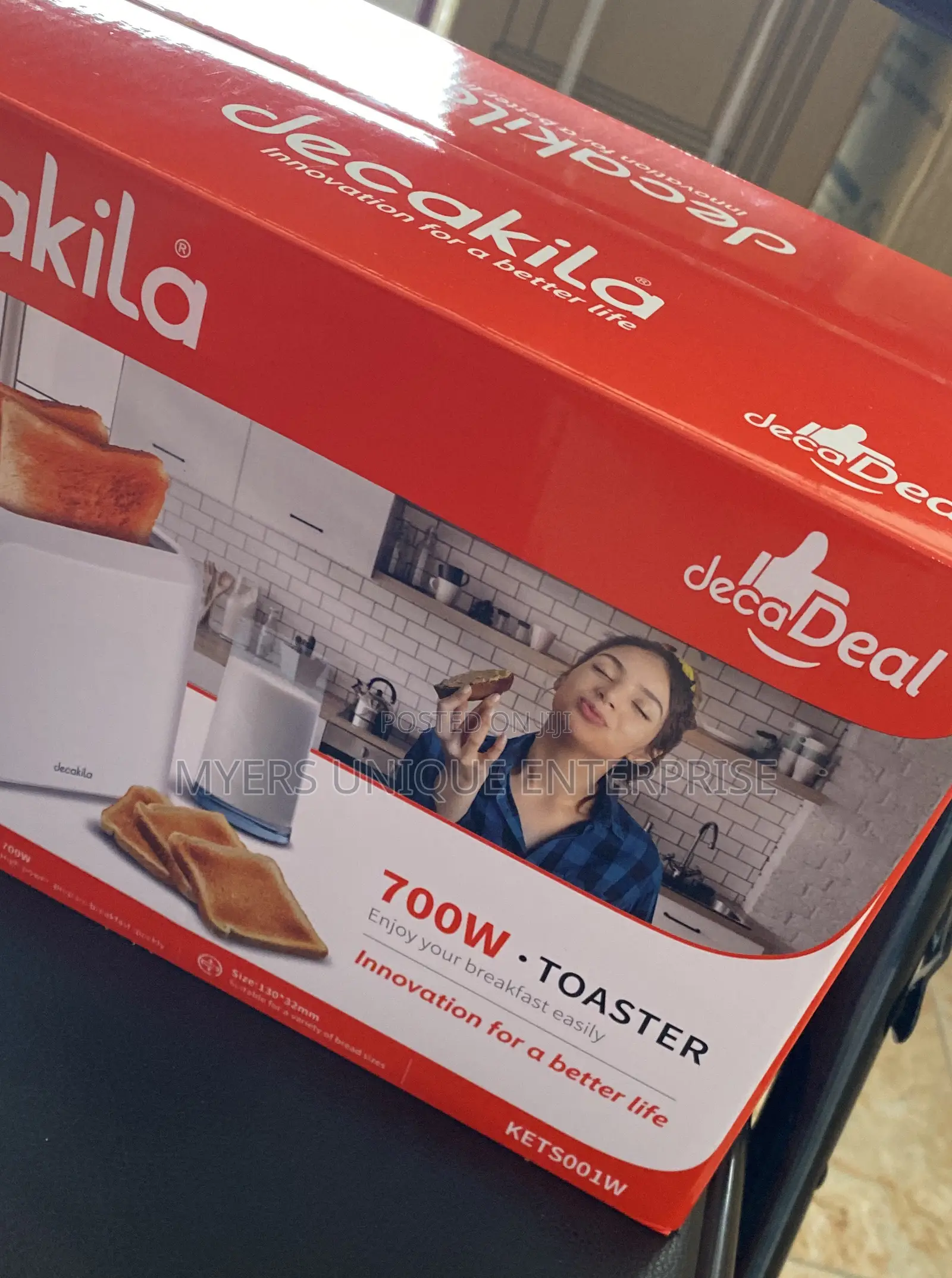 Decakila Toast Control-1 to 6 Settings