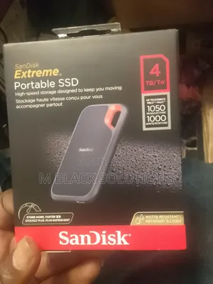 Sandisk 4tb Extreme Portable Ssd V2 External Ssd