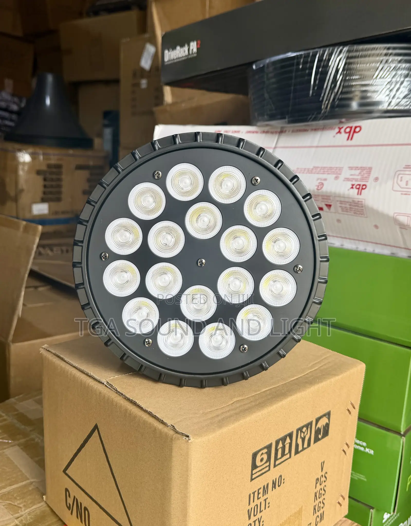 Flat Led Par 18 Lamp Stage Light