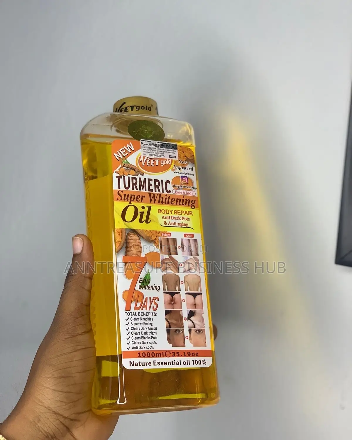 Turmeric Super Whitening Oil