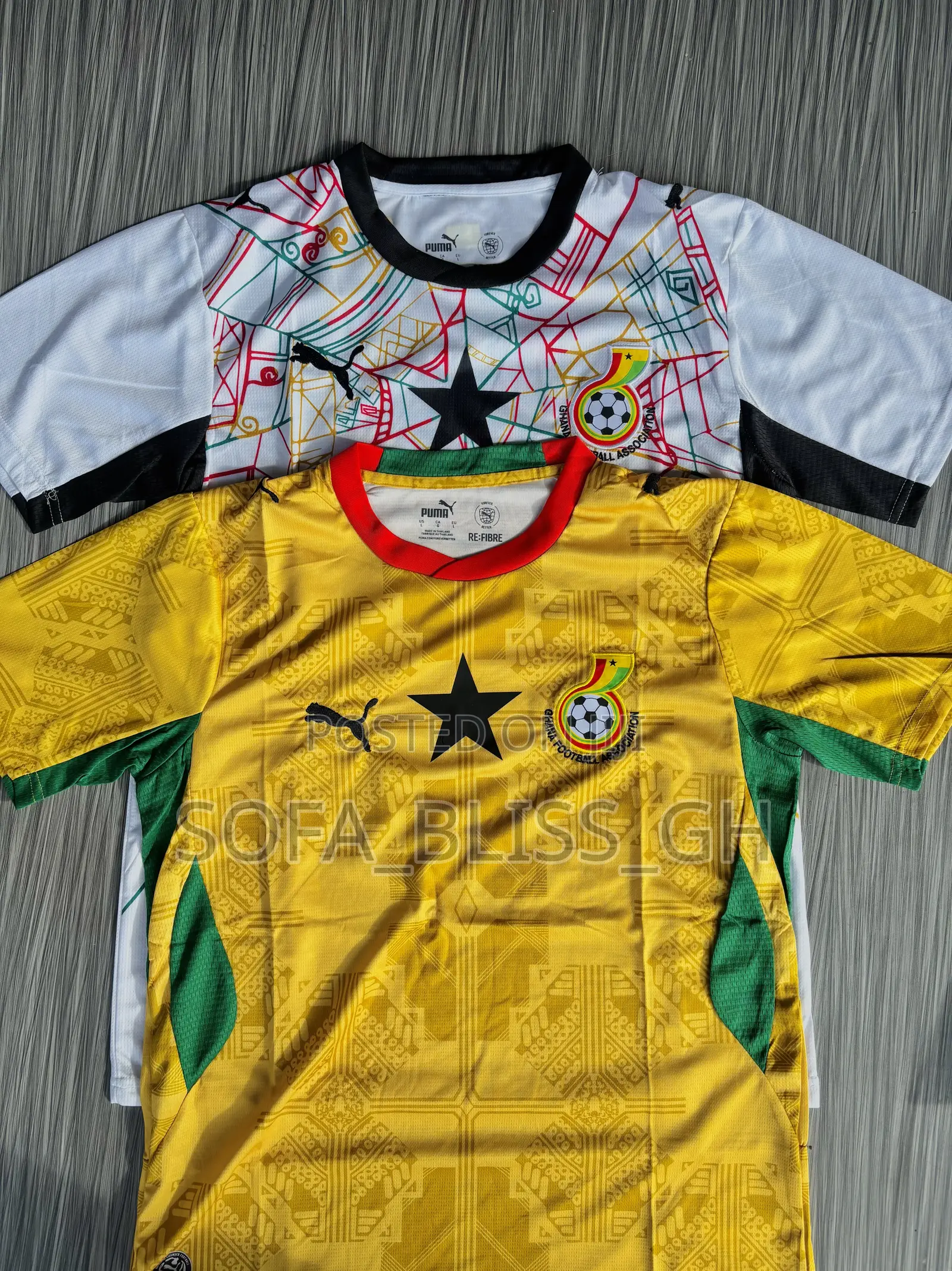 Ghana World Cup Jersey Yellow