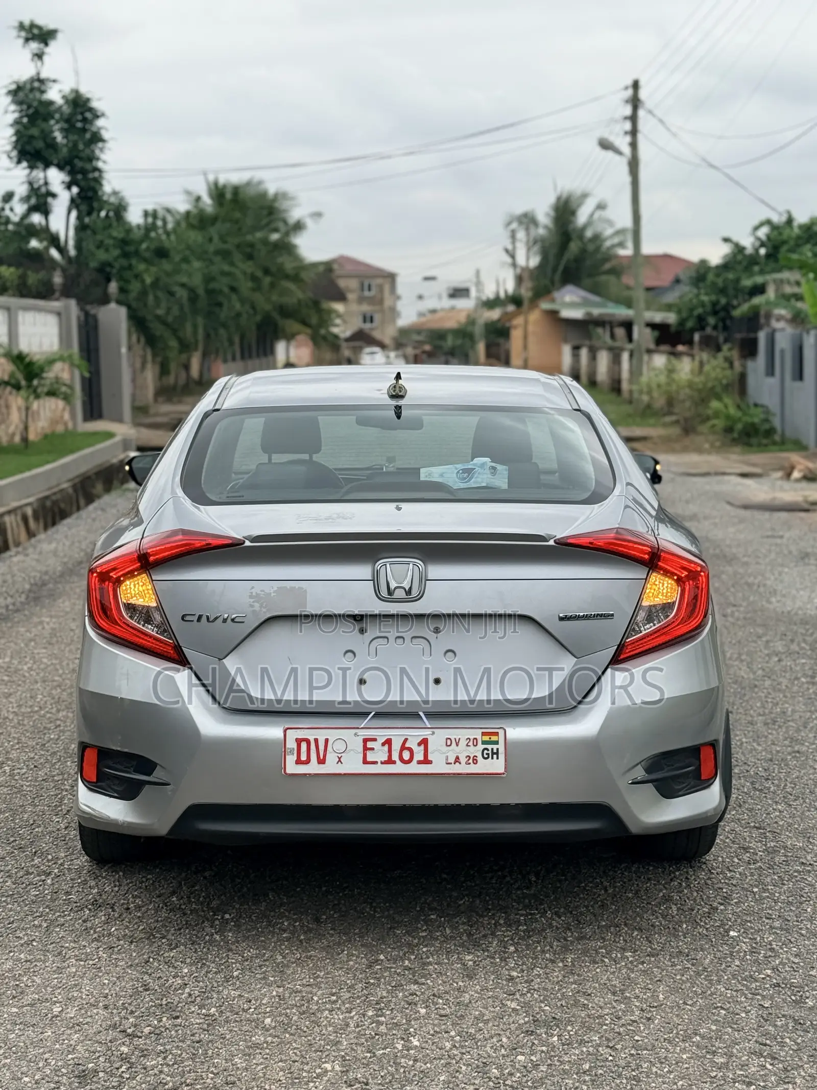 Honda Civic Touring 4dr Sedan (1.5L 4cyl) 2017 Silver