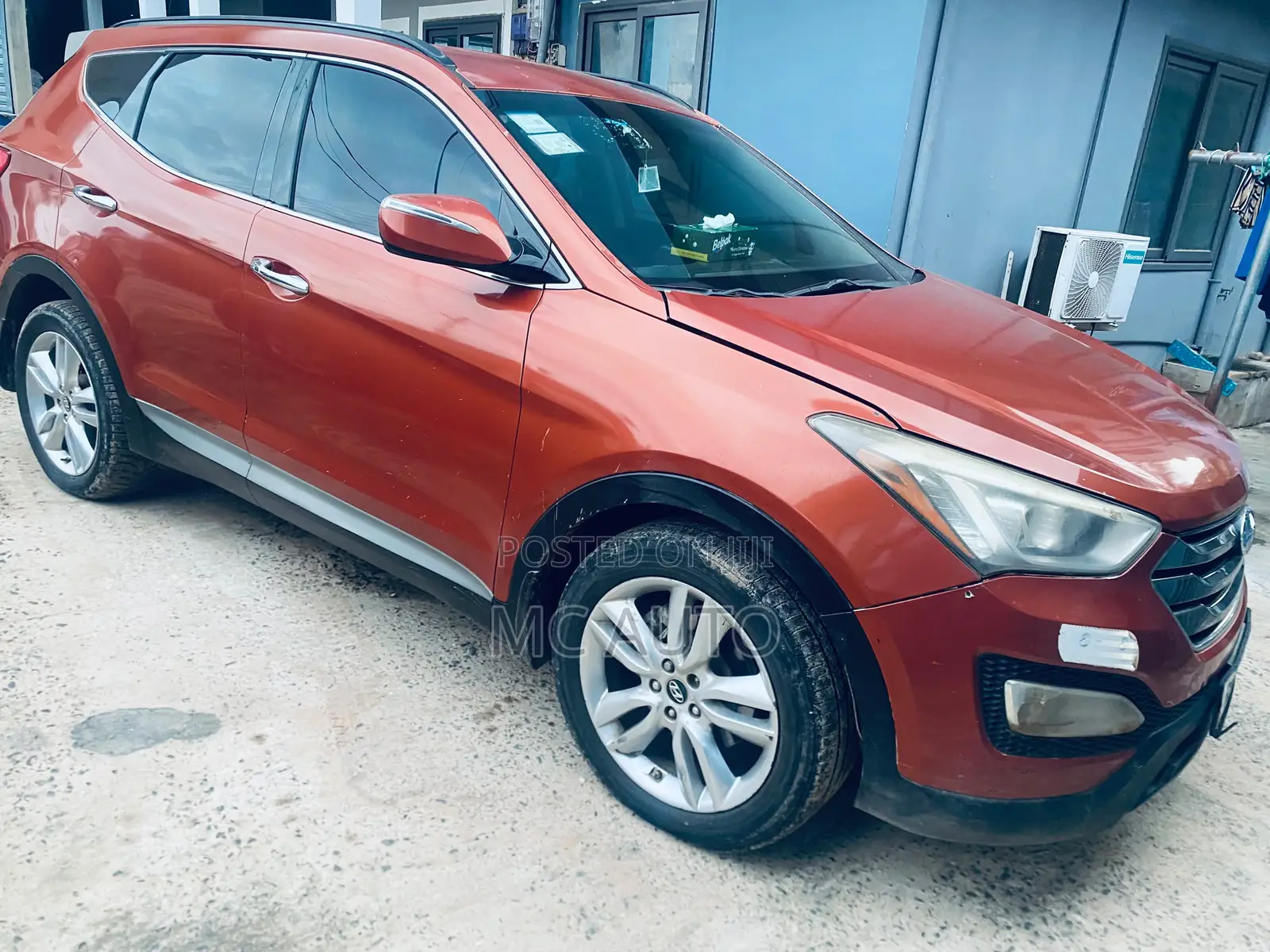 Hyundai Santa Fe 2014 Orange