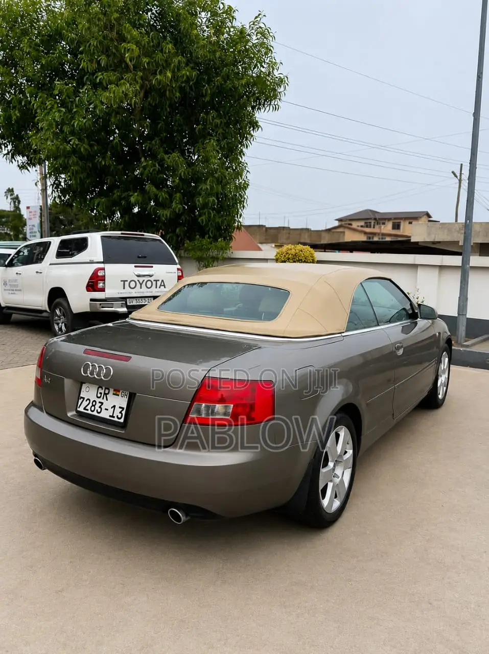 Audi A4 1.8 T Cabriolet 2005 Gray