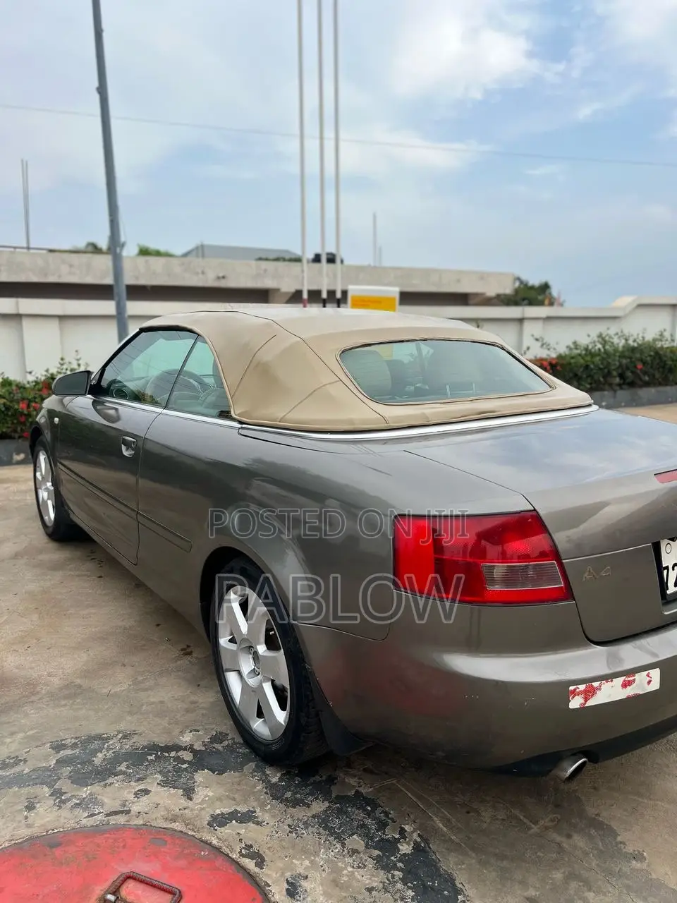 Audi A4 1.8 T Cabriolet 2005 Gray