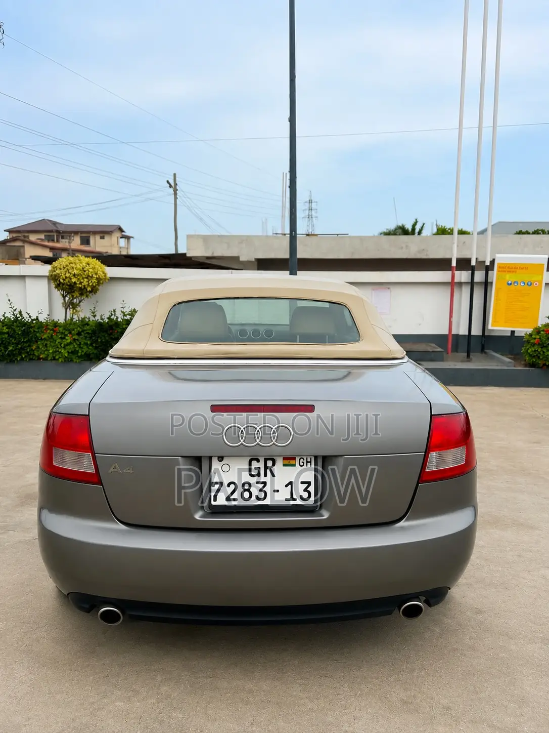 Audi A4 1.8 T Cabriolet 2005 Gray