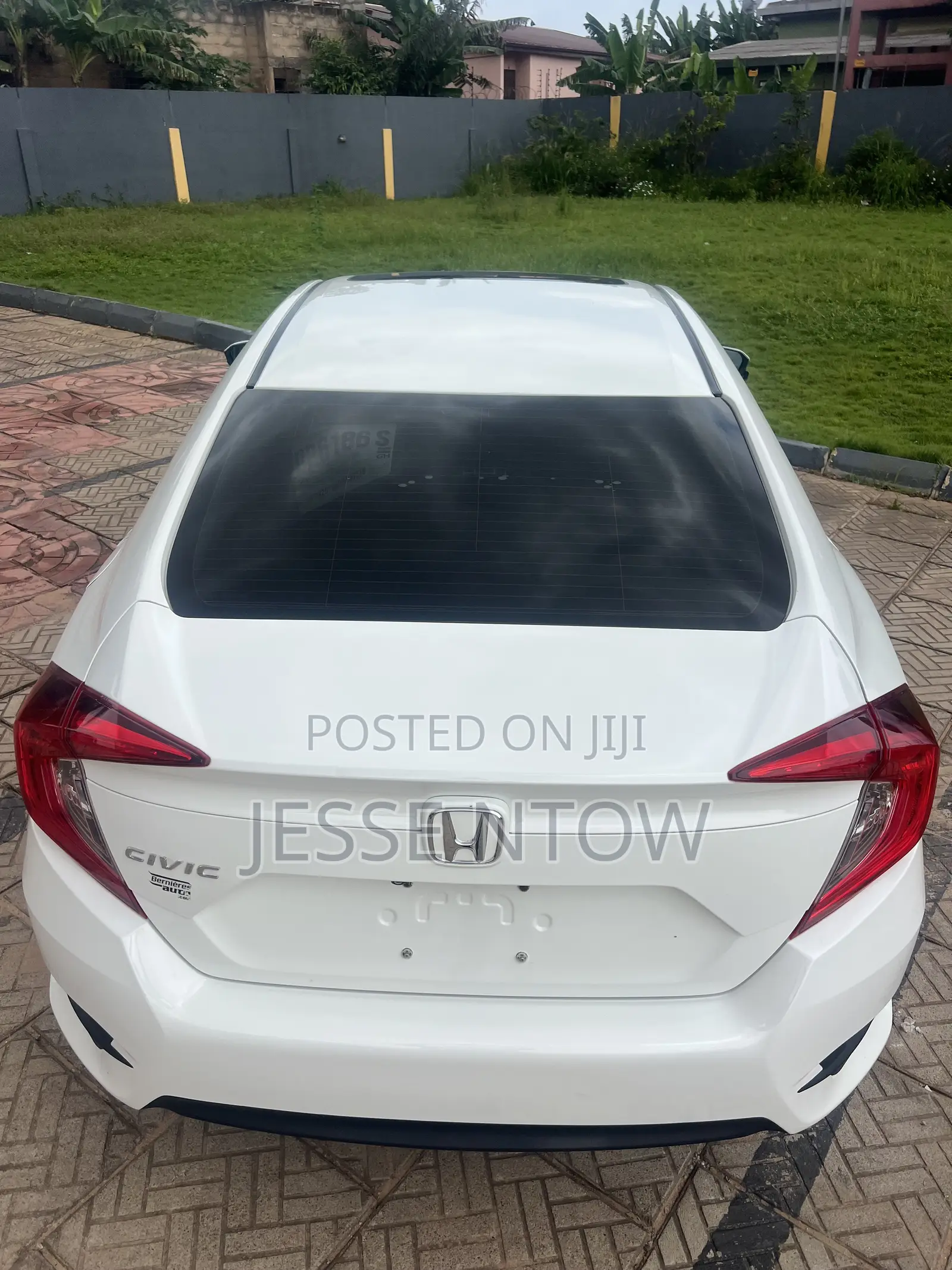 Honda Civic EX 4dr Sedan (1.5L 4cyl) 2016 White