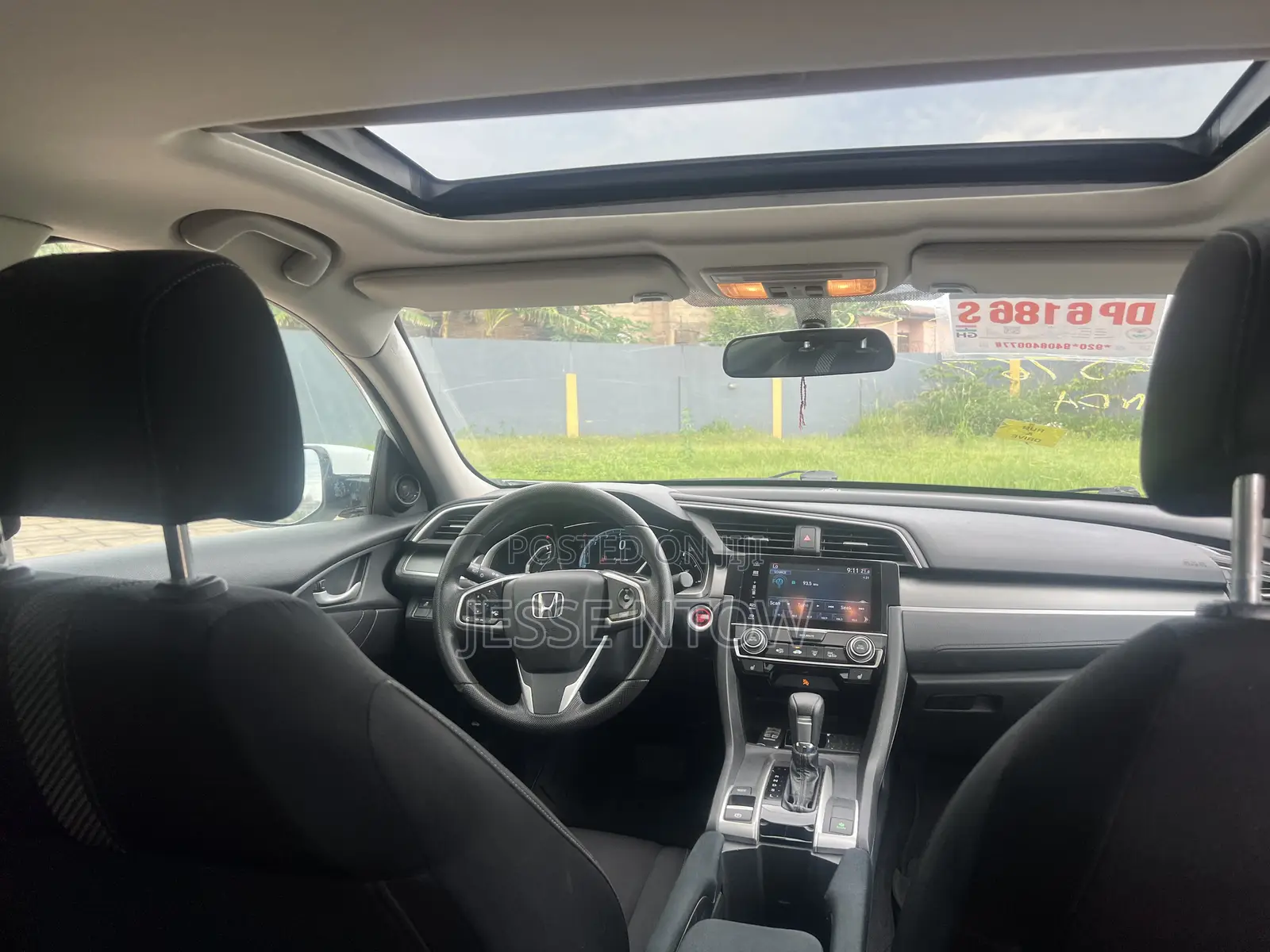 Honda Civic EX 4dr Sedan (1.5L 4cyl) 2016 White