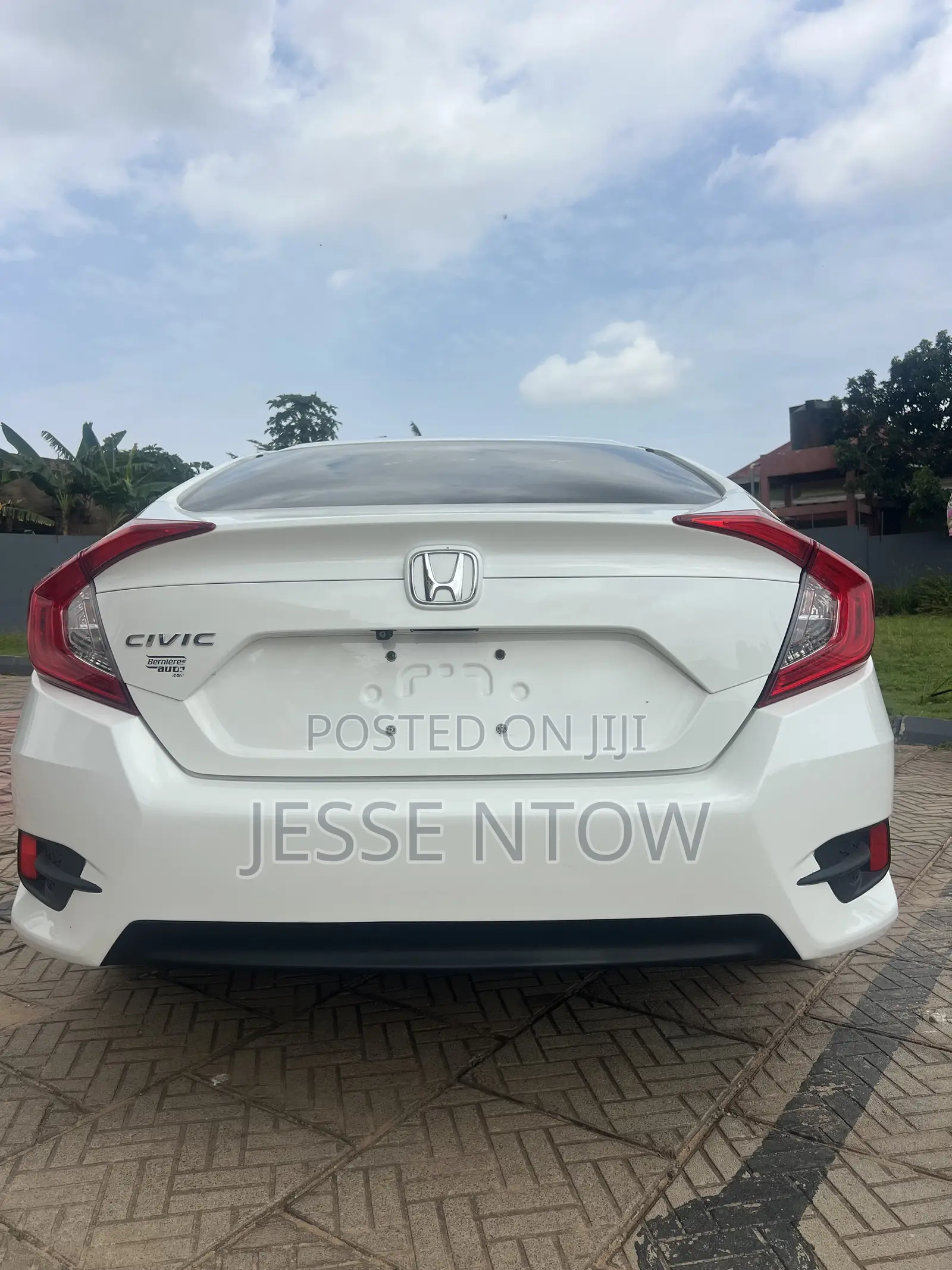 Honda Civic EX 4dr Sedan (1.5L 4cyl) 2016 White