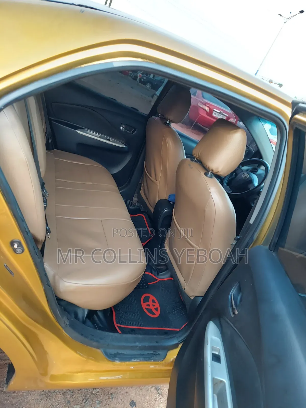 Toyota Yaris 2008 Gold