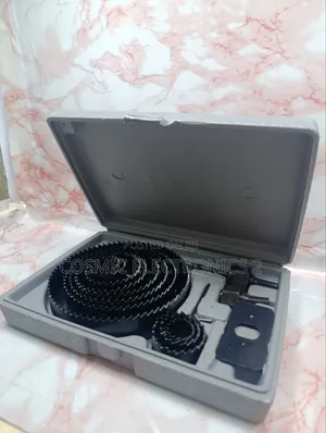 Hole Cutter Set With Saw Blades, Mandrels Hex Key