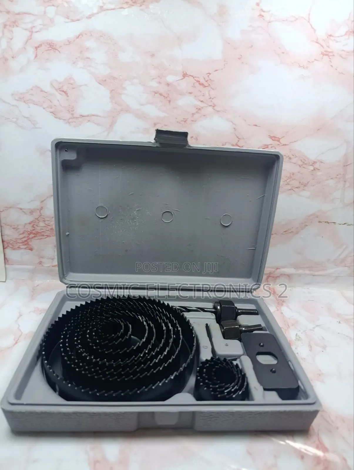 Hole Cutter Set With Saw Blades, Mandrels Hex Key