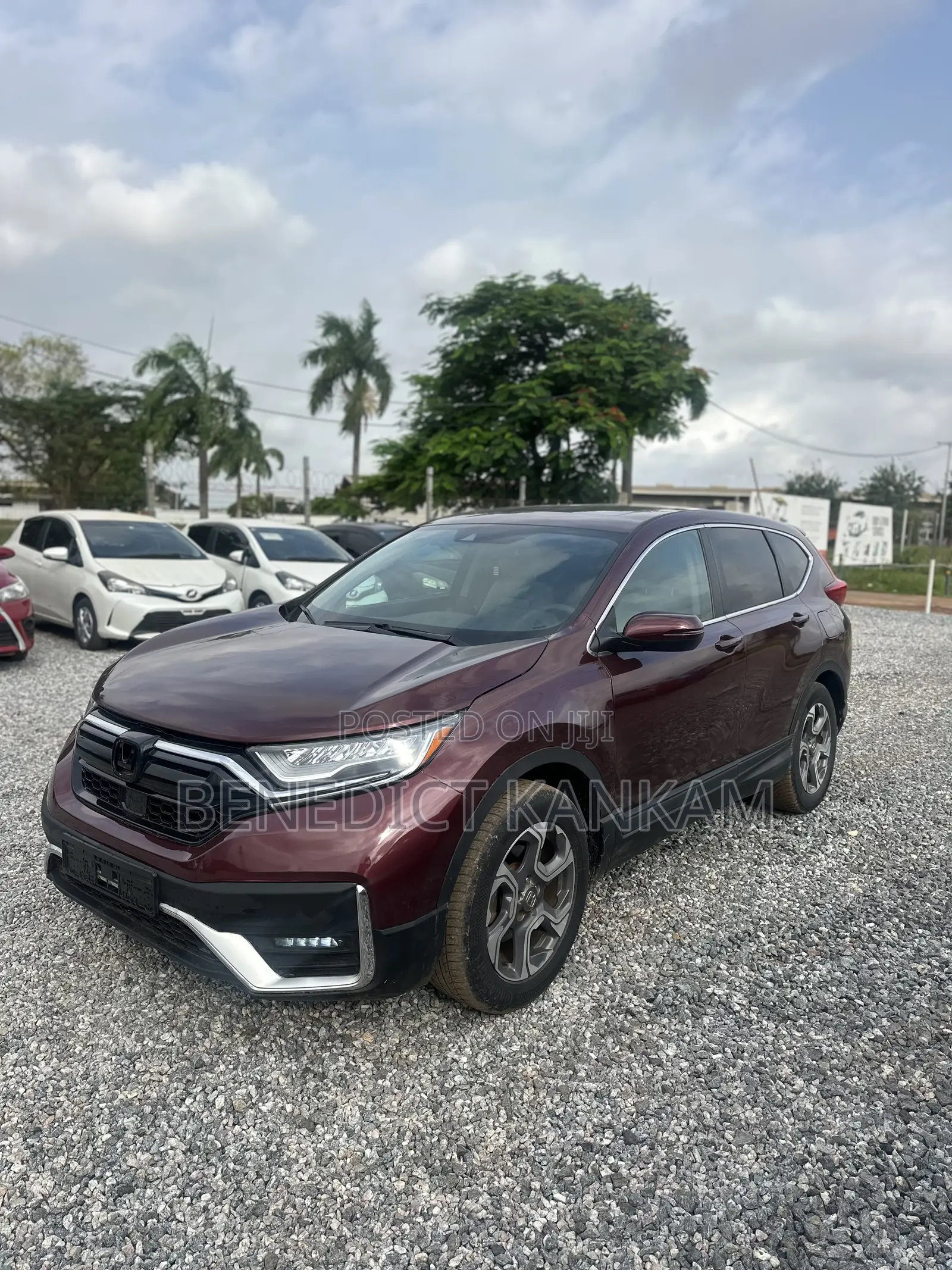 Honda CR-V EX AWD 2018 Burgundy