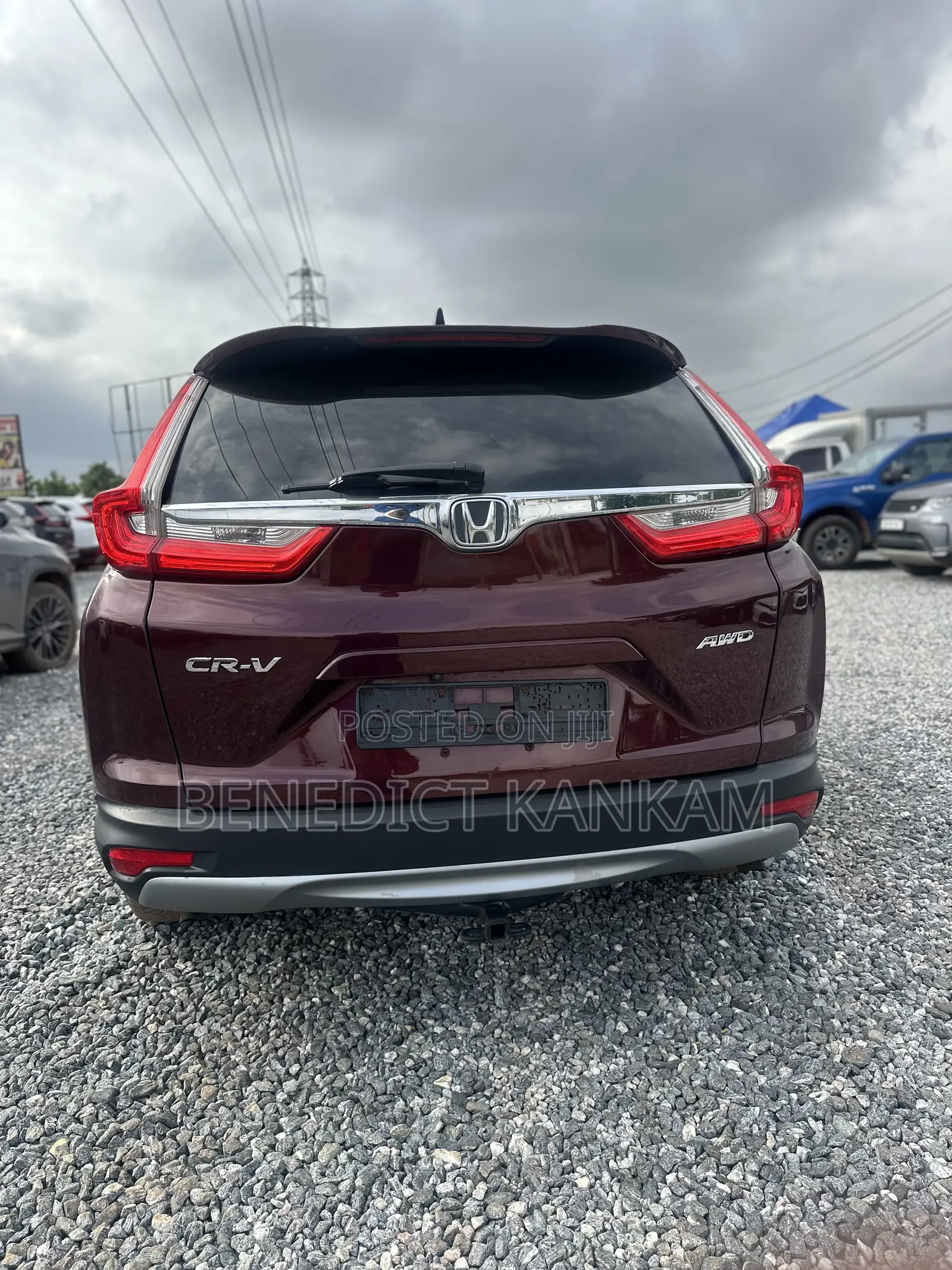 Honda CR-V EX AWD 2018 Burgundy