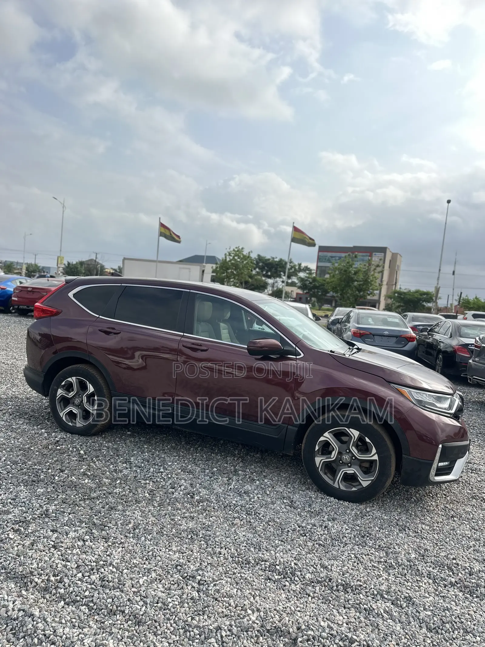 Honda CR-V EX AWD 2018 Burgundy