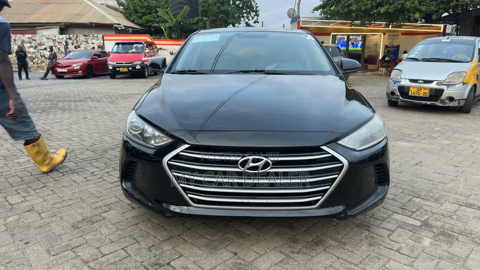 Hyundai Elantra Sport Sedan FWD (1.6L 4cyl 6M) 2017 Black