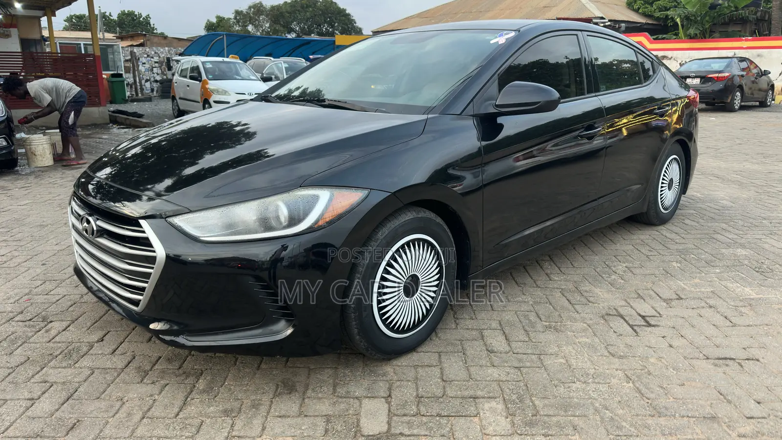 Hyundai Elantra Sport Sedan FWD (1.6L 4cyl 6M) 2017 Black