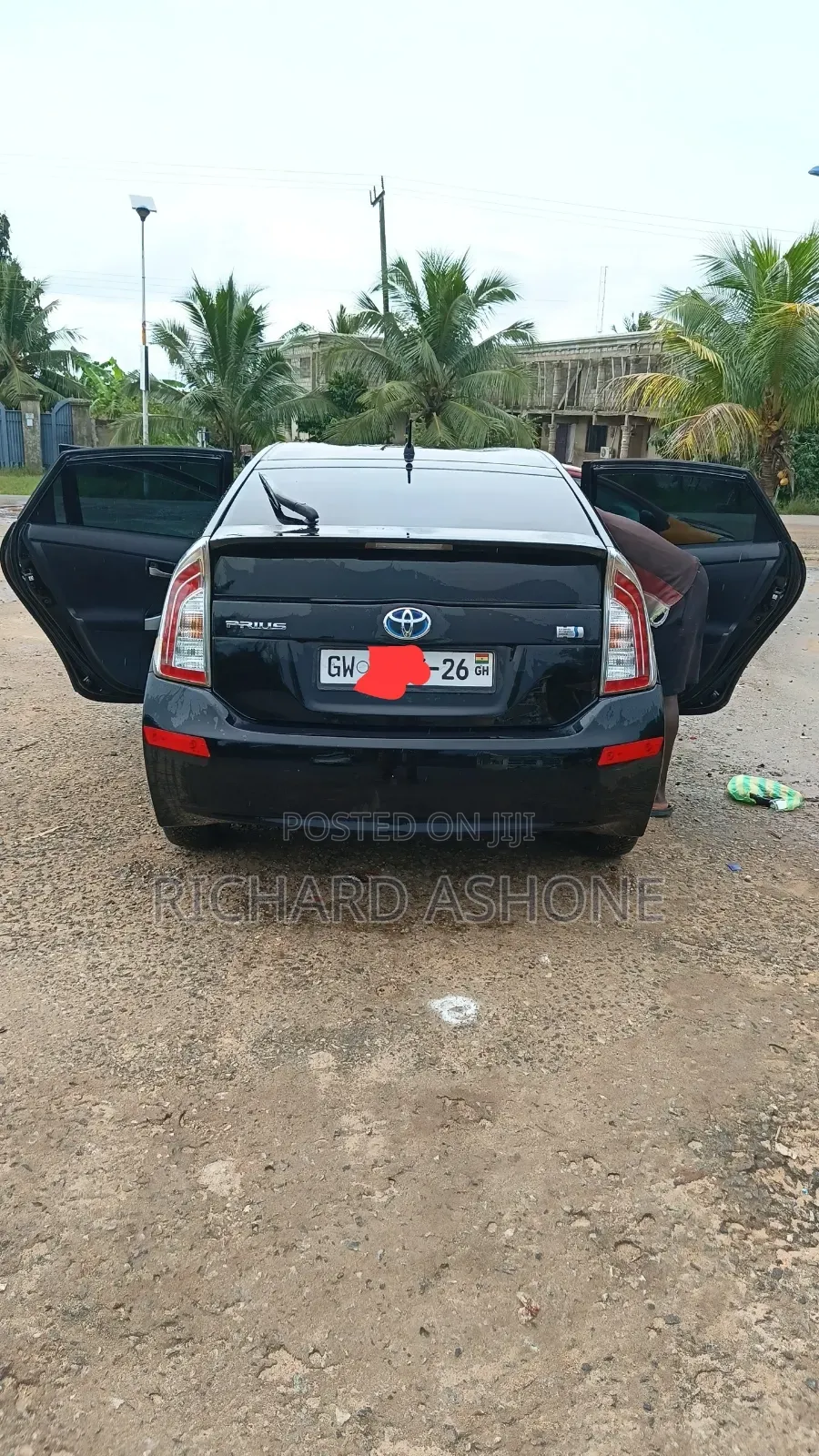 Toyota Prius Four 2013 Black