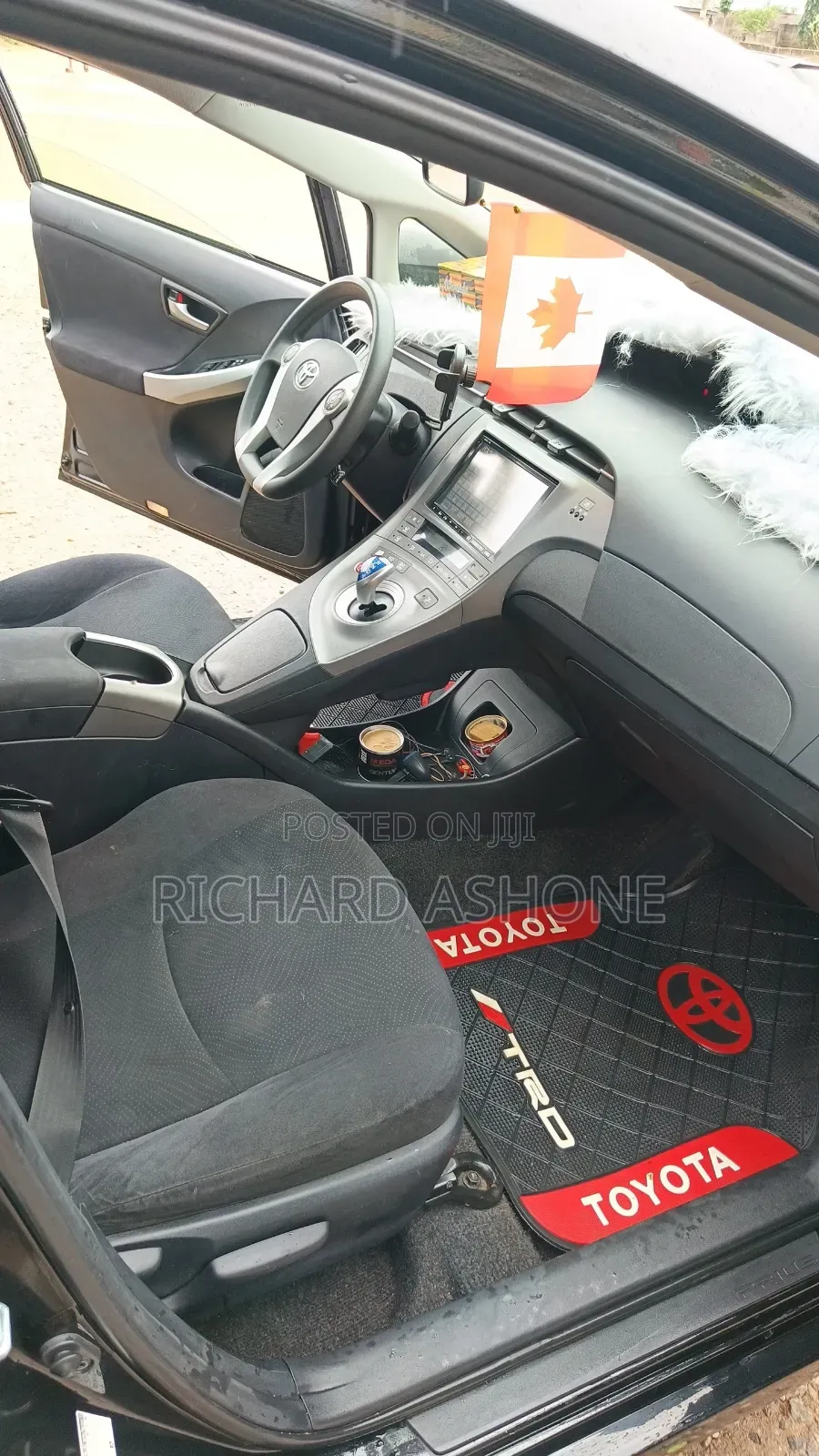 Toyota Prius Four 2013 Black