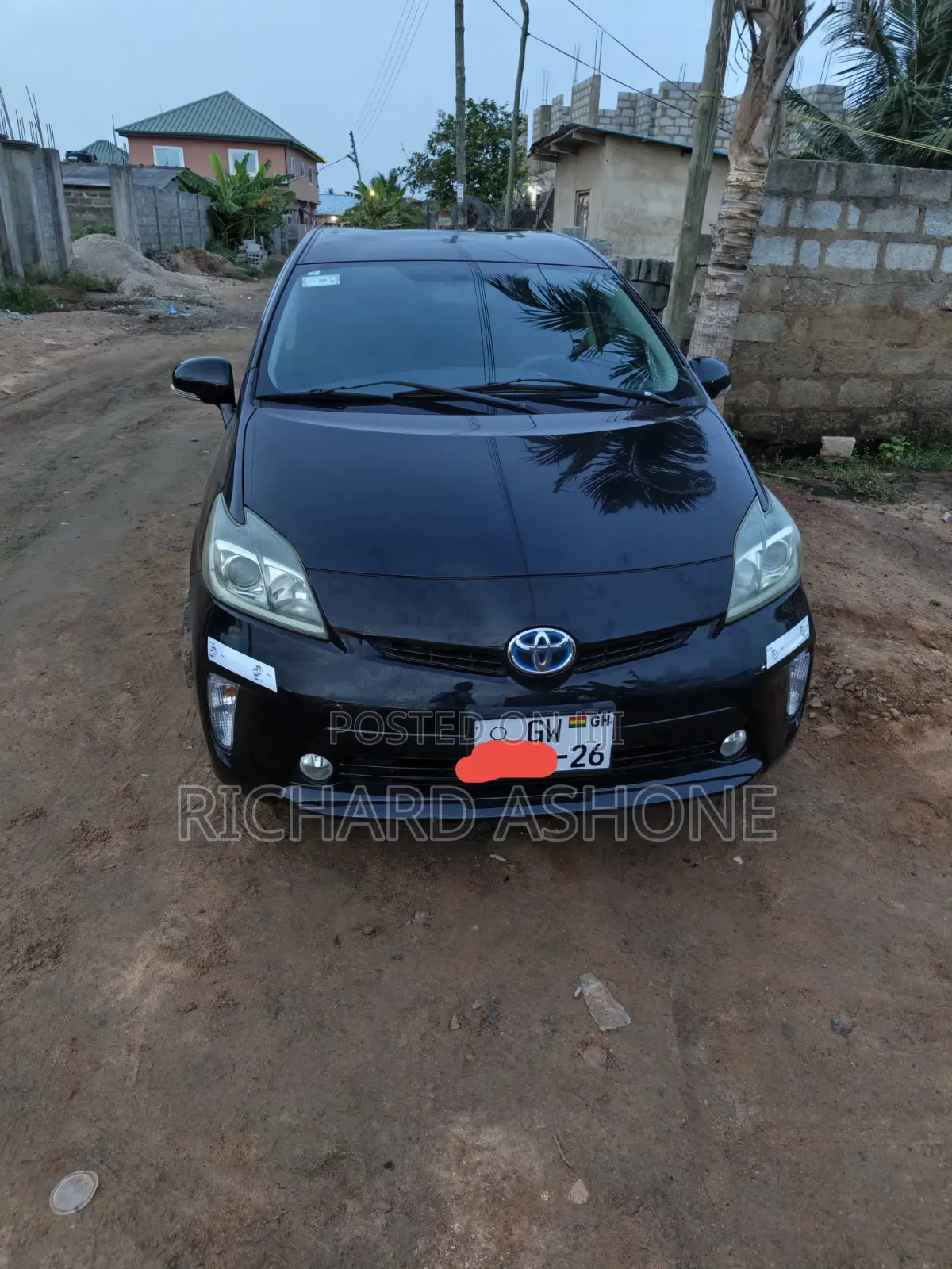 Toyota Prius Four 2013 Black