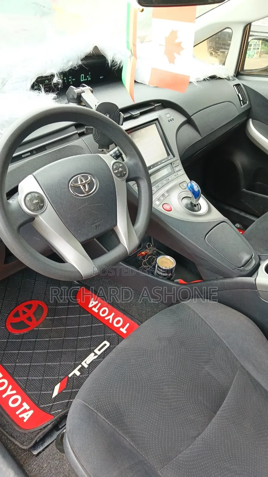 Toyota Prius Four 2013 Black