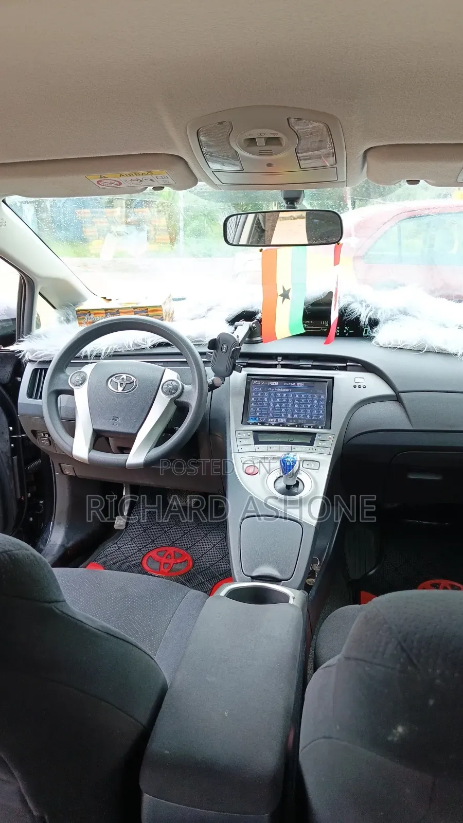 Toyota Prius Four 2013 Black