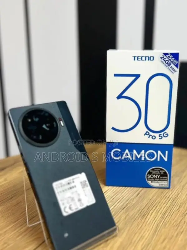 New Tecno Camon 30 Pro 5G 512 GB Black