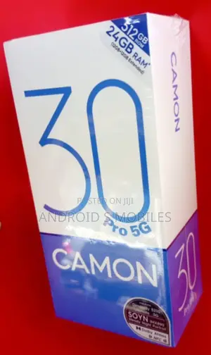 New Tecno Camon 30 Pro 5G 512 GB Black