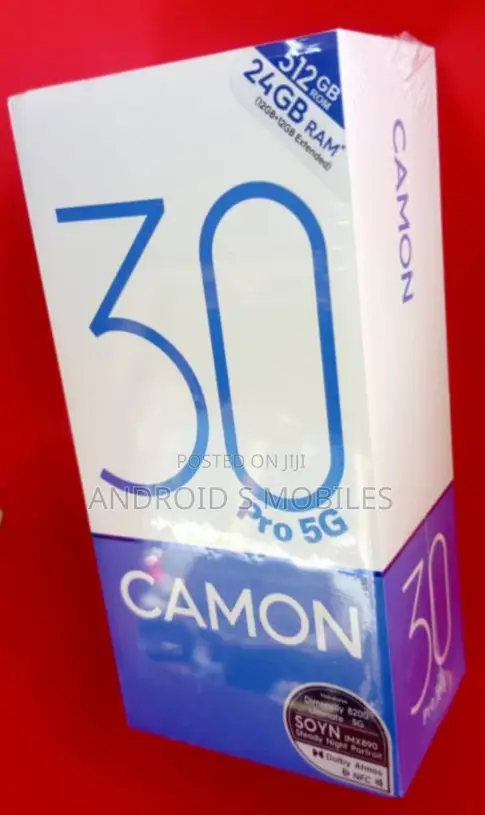 New Tecno Camon 30 Pro 5G 512 GB Black